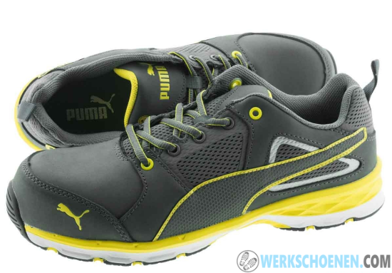 Afbeelding van Werkschoenen Puma 64.380 Pace 2.0 Yellow Low S1P SRC ESD