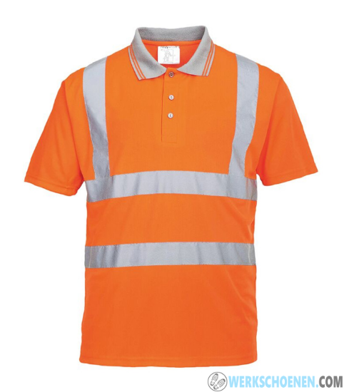 Reflecterend Werkpolo Oranje RWS