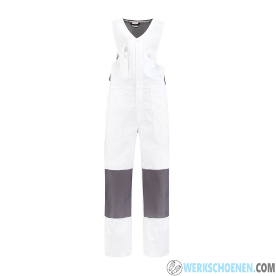 Stevige Bodybroek Wit/Grijs