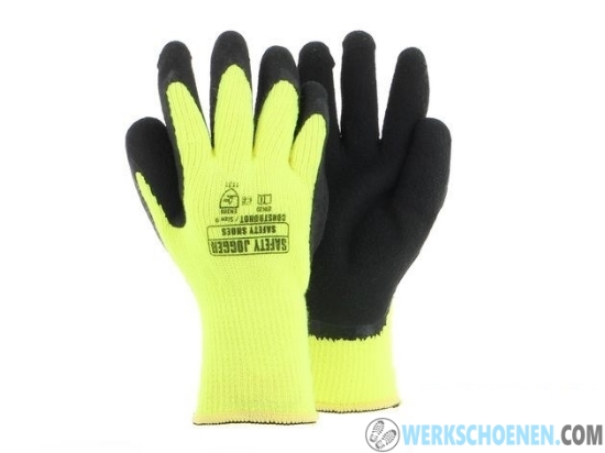 Gevoerde Hi-Viz Werkhandschoenen