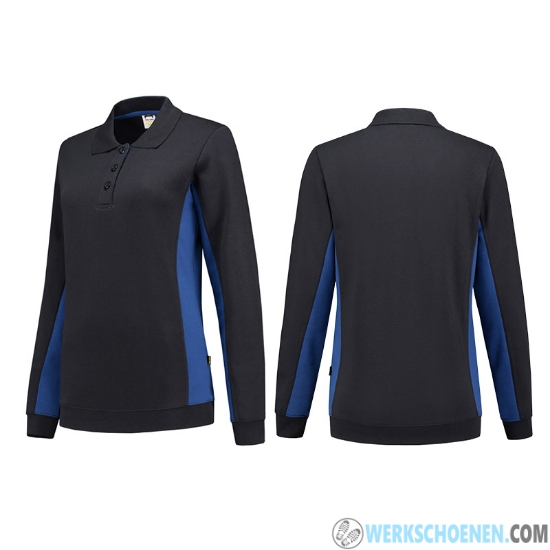 Afbeelding van Tricorp Dames Polosweater Bicolor 