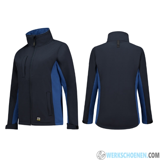 Afbeelding van Tricorp Dames Softshell Bicolor Naden 