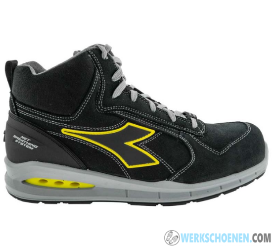 Afbeelding van Hoge sportieve lichtgewicht werkschoenen Diadora Run Airbox Mid S3S