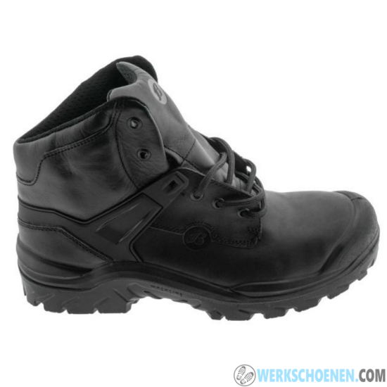 Afbeelding van Ademende werkschoenen Bata ACT219 hoog S3 SRC met overneus (antislip) - Kleur Zwart      