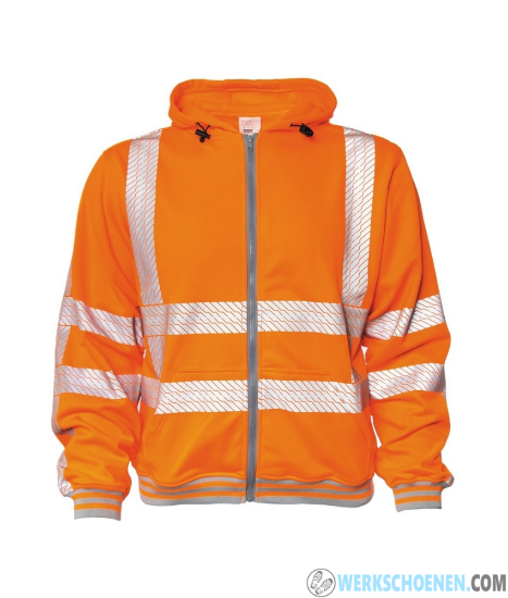 Afbeelding van Werksweater Met Capuchon M-WEAR 6231 Oranje RWS