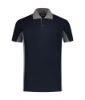 Afbeelding van Korte Mouwen Poloshirt Grijs/Navy Workman