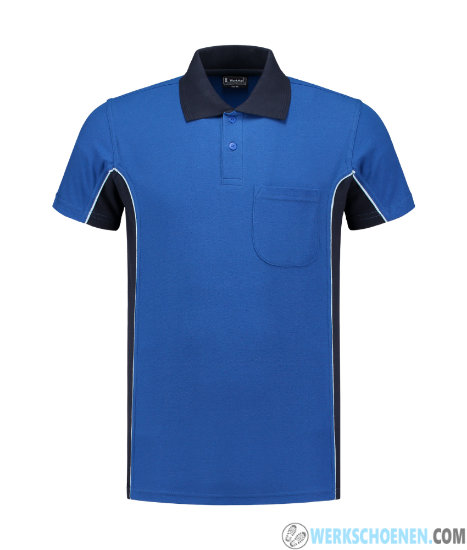 Afbeelding van Korte Mouwen Poloshirt Blauw/Navy Workman