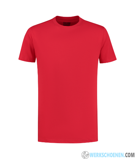 Afbeelding van Hoge Kwaliteit Lichte T-shirt Rood Workman