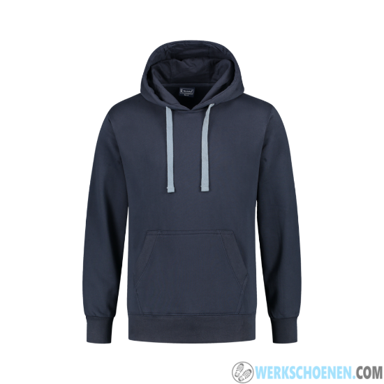 Afbeelding van Stoere hooded sweatvest Workman - Kleur Navy