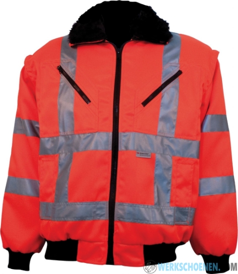 Afbeelding van Reflecterende Pilotjack Oranje M-Wear 0976 