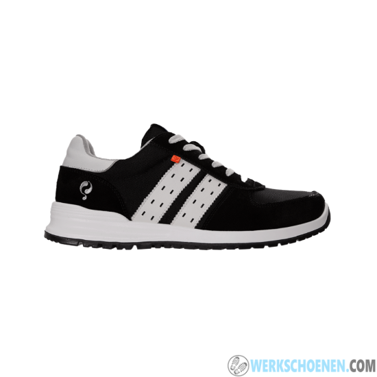 Afbeelding van Sportieve heren werksneakers S1P SRC Quick Sprint - Zwart (extra ademend)