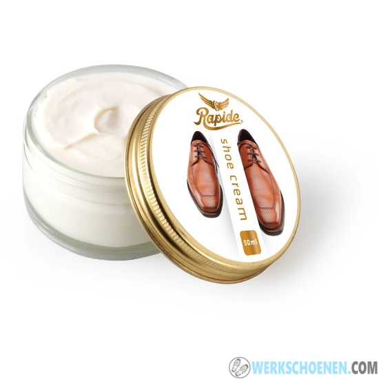 Afbeelding van Rapide ColorShield Schoencrème 50 ML - Wit/Zwart: Intense Kleurbescherming