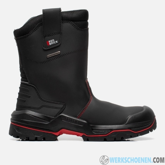 Afbeelding van Ultieme Veiligheid Werklaarzen S7S Redbrick Boot Laarzen - Zwart (Waterdicht)