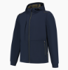 Afbeelding van Stevige Hooded Softshell werkjas Tricorp Accent - Wind- en waterdicht (bescherming tegen alle weersomstandigheden)