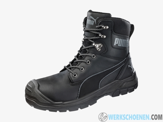 Afbeelding van Stevige Puma werkschoen 63.073 Conquest Black CTX High S3 SRC (waterdicht)