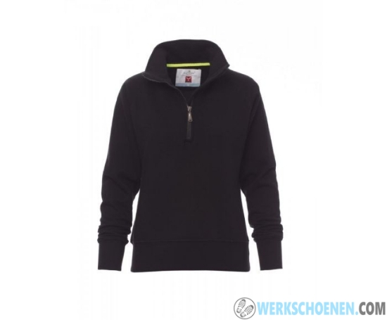 Afbeelding van Payper 0001 Miami+ Zipsweater Zwart representatieve werkkleding