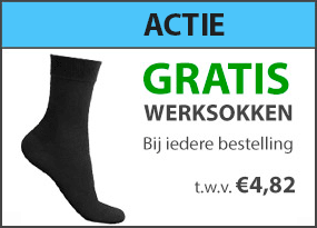 actie gratis werksokken